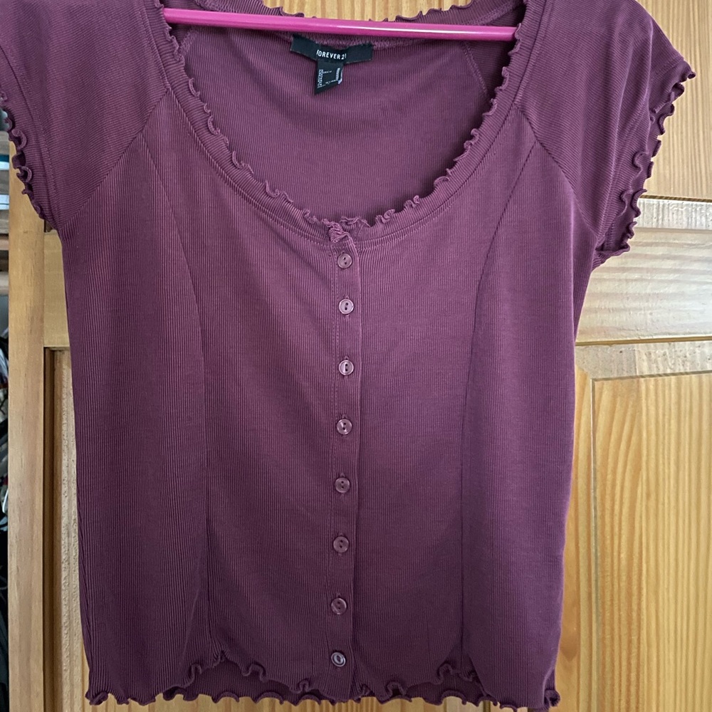 Maroon Top